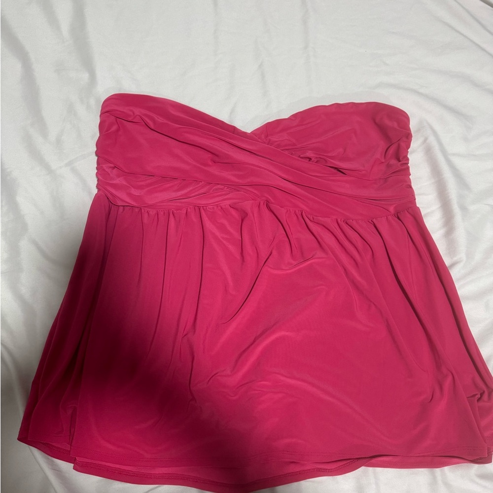 Torrid Strapless Pink tube top